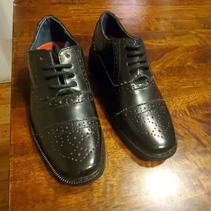 New Black boys dress shoes 9c Joseph Allen Brand